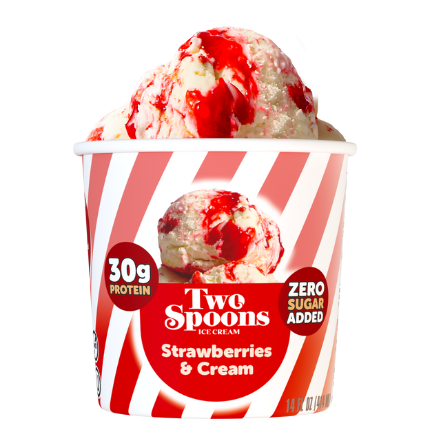 Strawberries and Cream | High-Protein Ice Cream with Zero-Added Sugar & GLP-1 Friendly