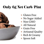 Load image into Gallery viewer, Fudgy Brownie Keto Ice Cream
