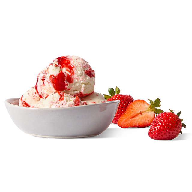 Strawberries and Cream <br> Keto Ice Cream - Two Spoons Creamery