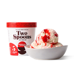 Load image into Gallery viewer, Strawberries and Cream &lt;br&gt; Keto Ice Cream - Two Spoons Creamery

